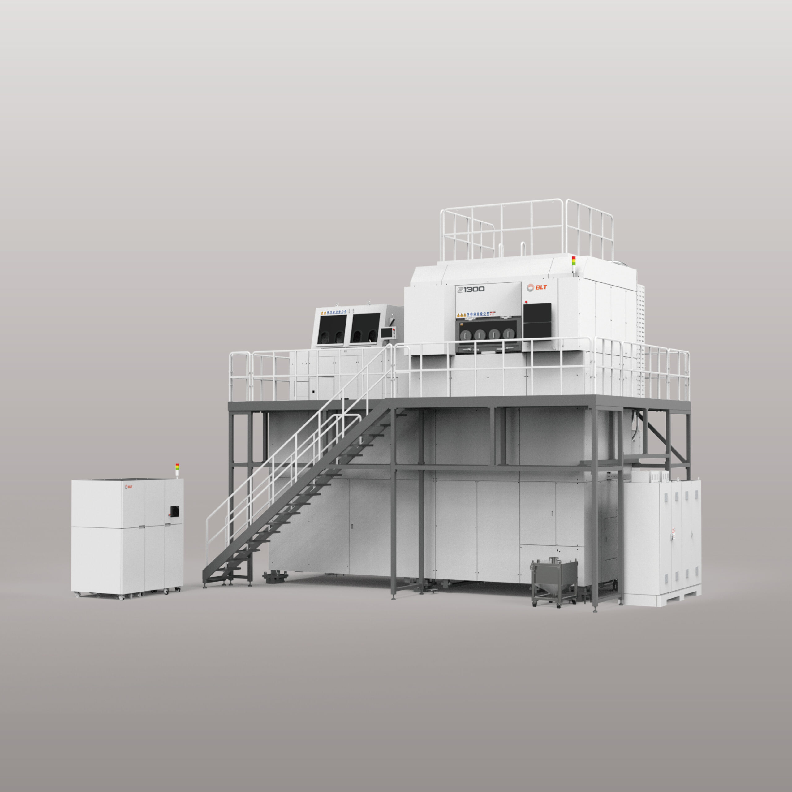 集成式粉末循环系统